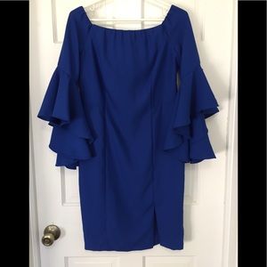 Venus Sz 8 Blue Dress NWOT